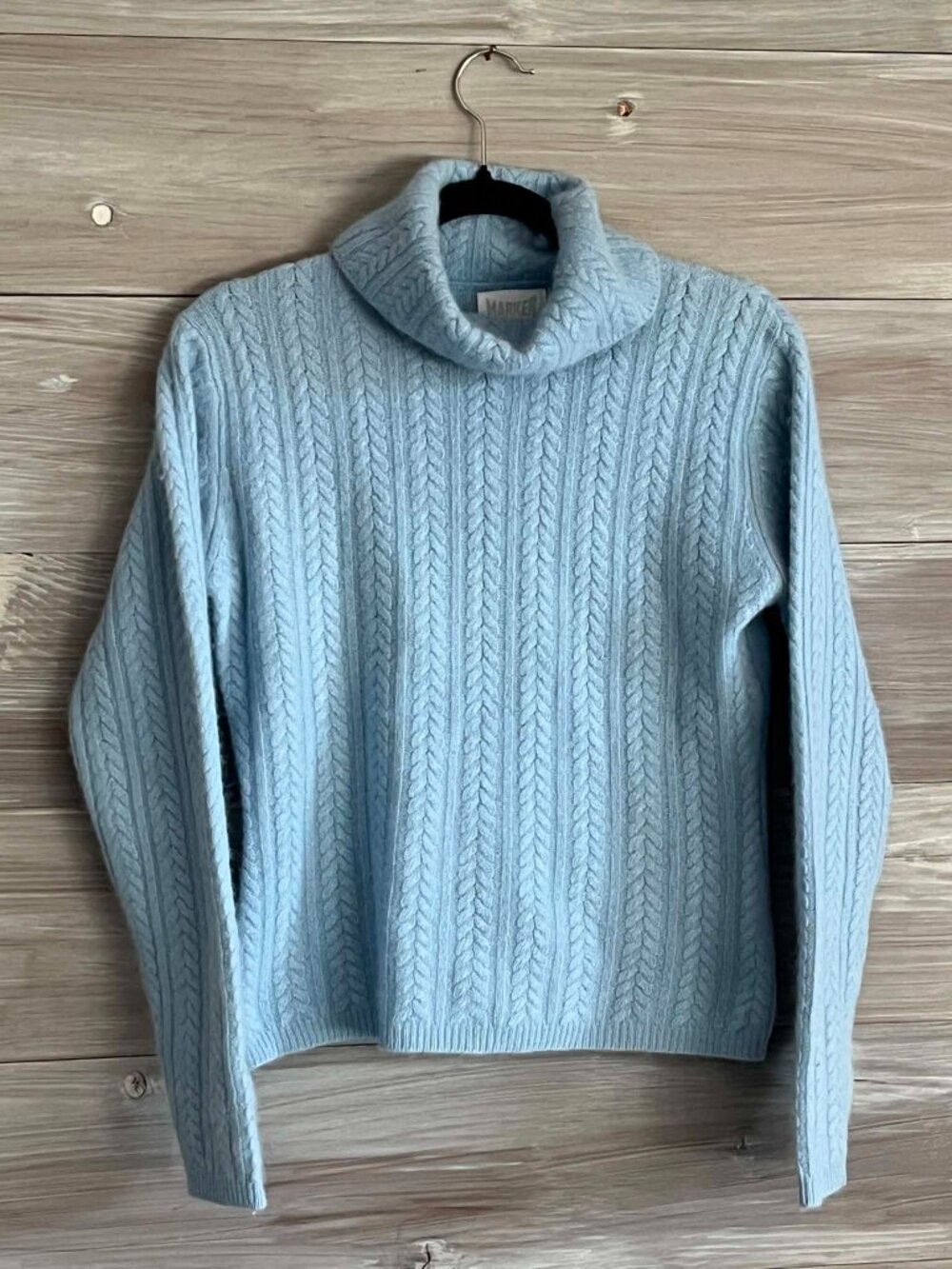 Marker Lambs Wool and Angora Sweater Turtleneck